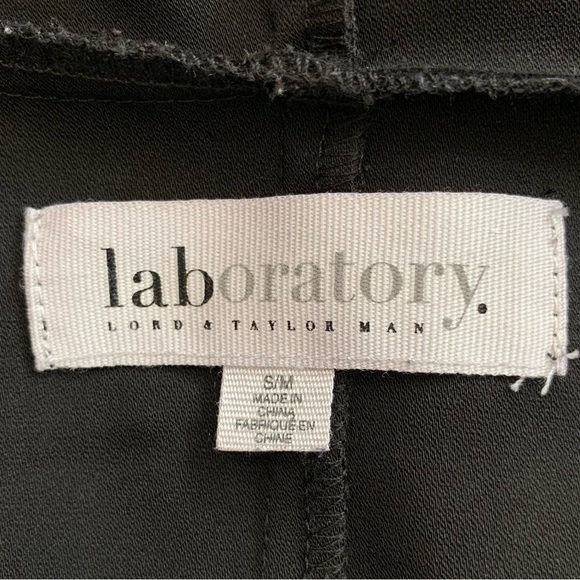 Lord and Taylor Man Black Half Zip Hoodie Oversized Sweatshirt, Size S/M - Picture 9 of 12